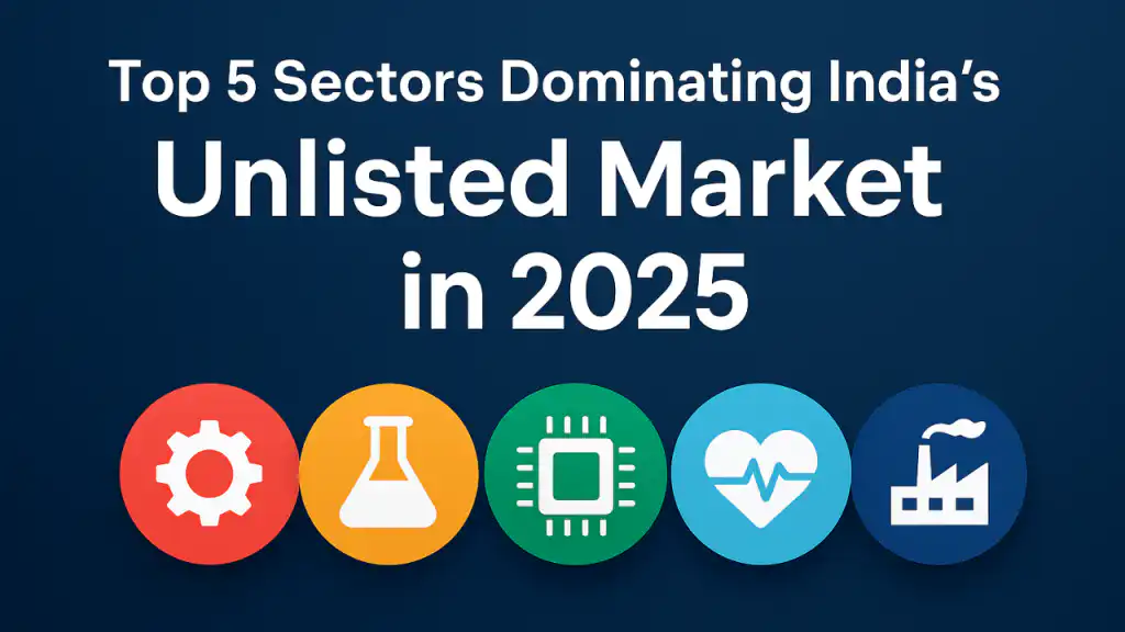 Top 5 Sectors Dominating India’s Unlisted Market in 202